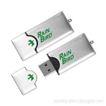 Custom Metal USB Drive ESU-T12 with Plug-and-play Function and USB2.0 Interface